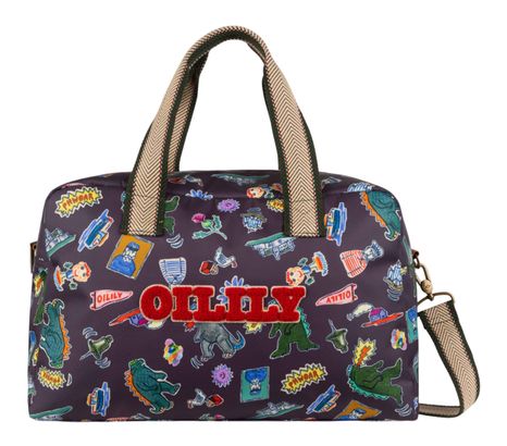 Oilily Aloha Sports Bag Forged Iron