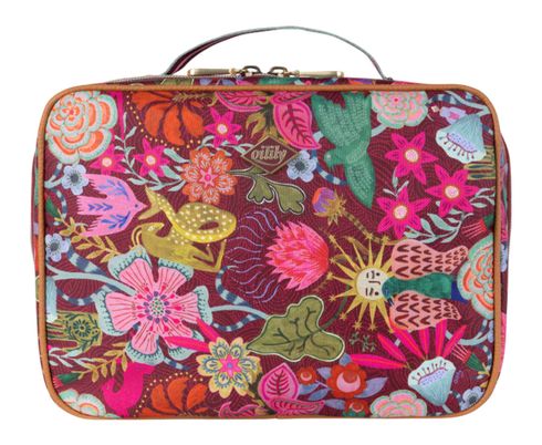 Oilily Cara Travel Kit With Hook Cabernet