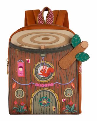 Oilily Treehouse Backpack Leather Brown