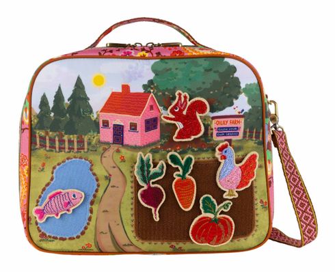 Oilily Farm Suitcase Chateau Rose