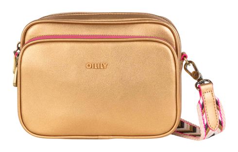 Oilily Smile Crossbody Bag Pale Gold