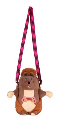 Oilily Squirrel Shoulder Bag Leather Brown