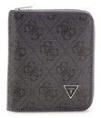 GUESS Milano Zip Around Wallet Black GUESS Milano Zip Around Wallet Black
