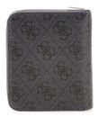 GUESS Milano Zip Around Wallet Black GUESS Milano Zip Around Wallet Black