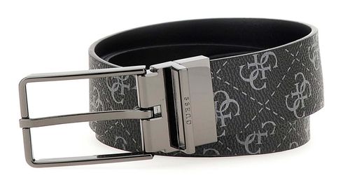 GUESS Milano Adjustable and Reversible Belt W115 Dark Black Multi - kürzbar GUESS Milano Adjustable and Reversible Belt W115 Dark Black Multi - kürzbar