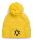 PUMA BVB Essential Beanie Jr. Faster Yellow - Puma Black