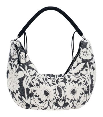 Desigual Accessories Fabric Shoulder Bag Black Desigual Accessories Fabric Shoulder Bag Black