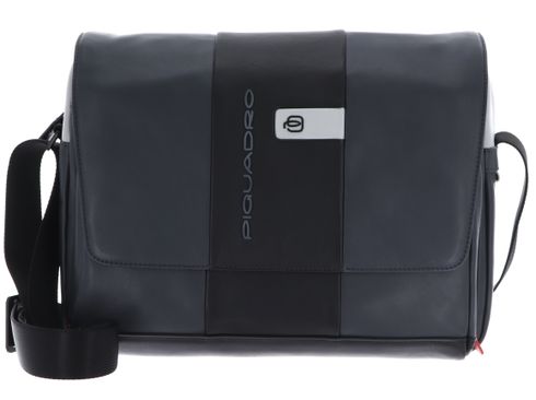 PIQUADRO Urban Computer Messenger Grigio / Nero
