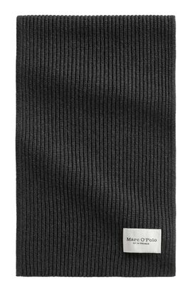 Marc O'Polo Knitted Scarf Night Grey Melange