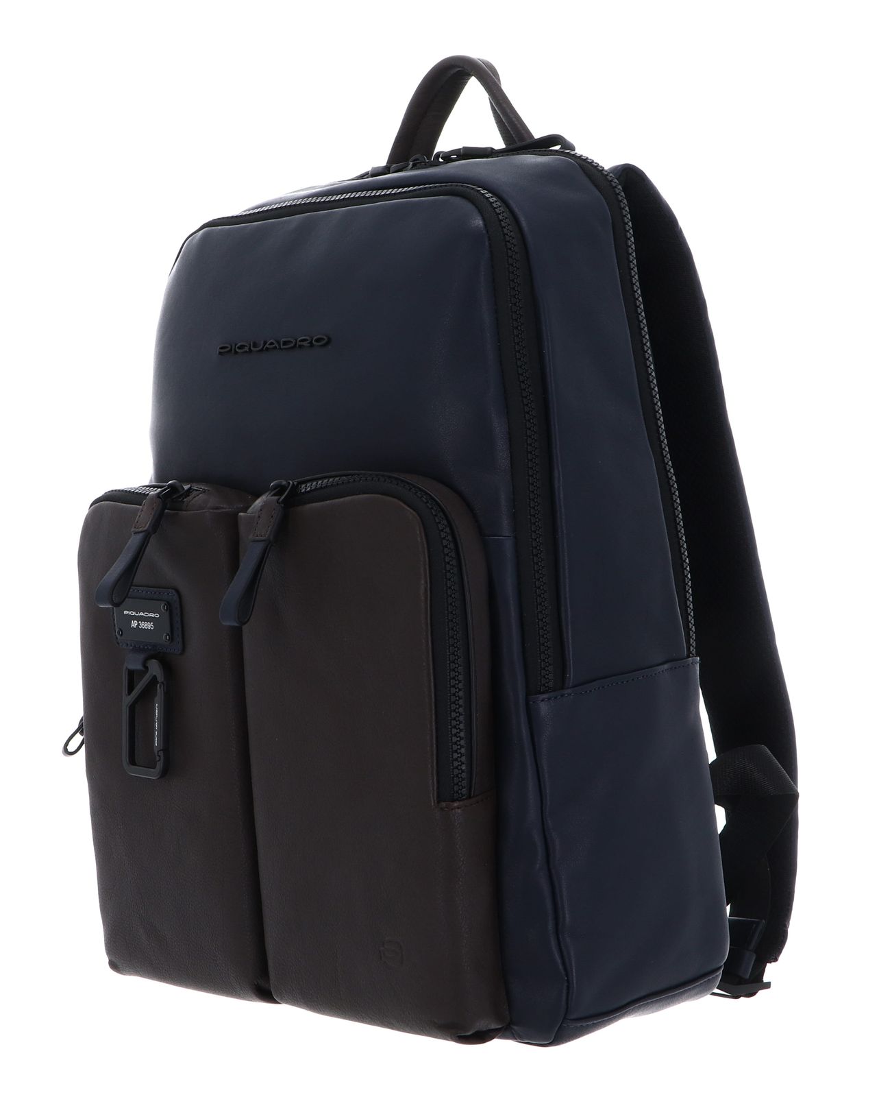 PIQUADRO Harper RFID Computer Backpack Blu / Testa Di Moro PIQUADRO Harper RFID Computer Backpack Blu / Testa Di Moro