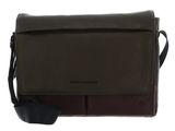 PIQUADRO Harper Messenger Bag 14" Verde / Testa Di Moro