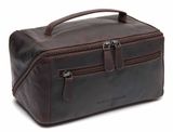 The Chesterfield Brand Elmia Toiletry Bag Brown