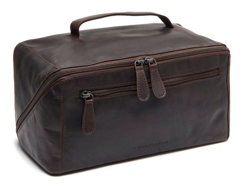 The Chesterfield Brand Trevia Toiletry Bag Brown