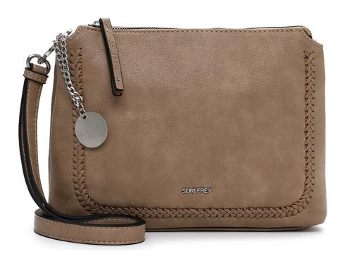 SURI FREY SFY Piggy Handbag With Zipper M Taupe