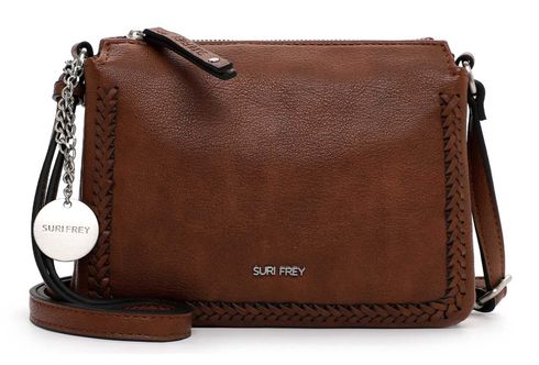 SURI FREY SFY Piggy Handbag With Zipper M Cognac
