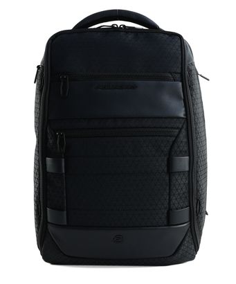 PIQUADRO Hexagon Modular Travel Backpack Nero