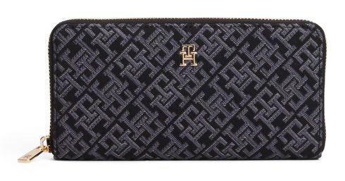 TOMMY HILFIGER TH Icon Zip Around Wallet L Black
