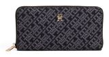 TOMMY HILFIGER TH Icon Zip Around Wallet L Black