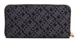 TOMMY HILFIGER TH Icon Zip Around Wallet L Black