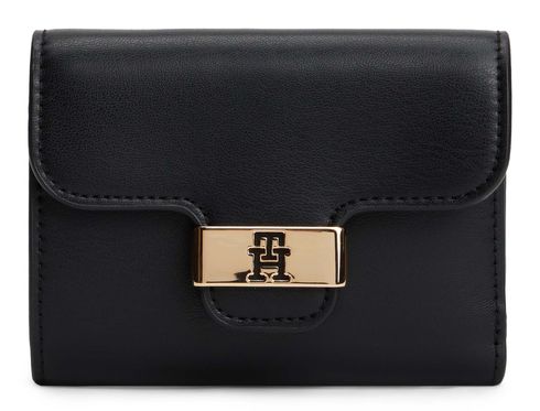 TOMMY HILFIGER TH Heritage Trifold Wallet Black