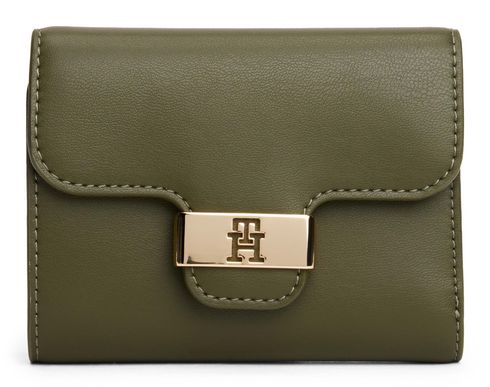 TOMMY HILFIGER TH Heritage Trifold Wallet Huntsman Green