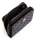 TOMMY HILFIGER TH Icon Jacquard Zip Around Wallet M Black