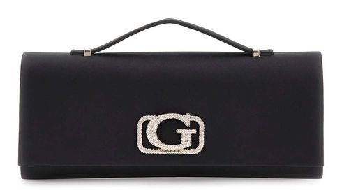 GUESS Zalina Top Handle Clutch Black