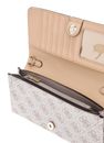 GUESS Noelle II Xbody Flap Organizer Dark Taupe Logo
