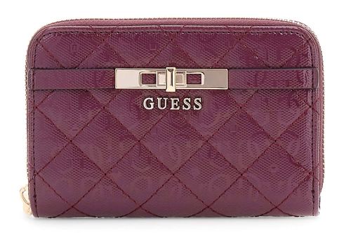 GUESS Idra SLG Medium Zip Around Wallet M Wine