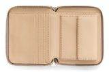 GUESS Laurel II SLG Small Zip Around Wallet Dark Taupe Logo