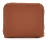 GUESS Gregoria SLG Small Zip Around Wallet Cognac