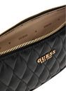 GUESS Valla Mini Top Zip Shoulder Bag Black GUESS Valla Mini Top Zip Shoulder Bag Black