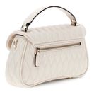 GUESS Valla Top Handle Flap Bag Bone