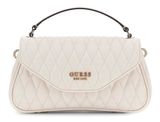 GUESS Valla Top Handle Flap Bag Bone