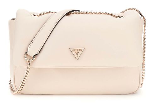 GUESS Sunetra Convertible Crossbody Flap Bone