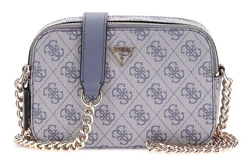 GUESS Noelle II Crossbody Camera Bag Slate Logo