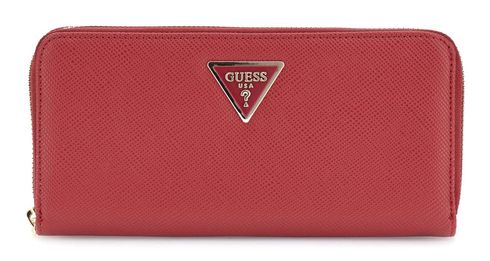 GUESS Laurel II Large Zip Around Wallet L Garnet