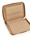 GUESS Laurel II SLG Small Zip Around Wallet Cognac