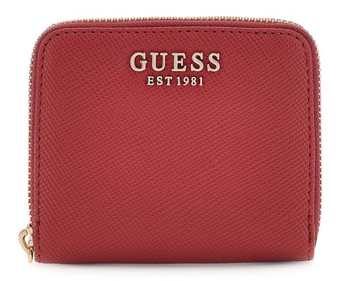 GUESS Laurel II SLG Small Zip Around Wallet S Garnet