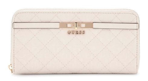 GUESS Idra SLG Large Zip Around Wallet L Stone