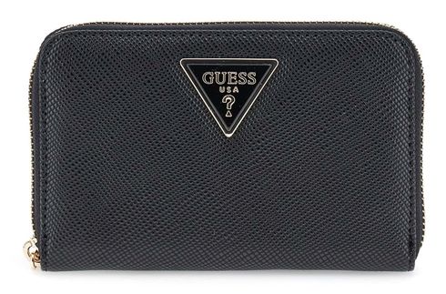 GUESS Laurel II SLG Medium Zip Around Wallet Black