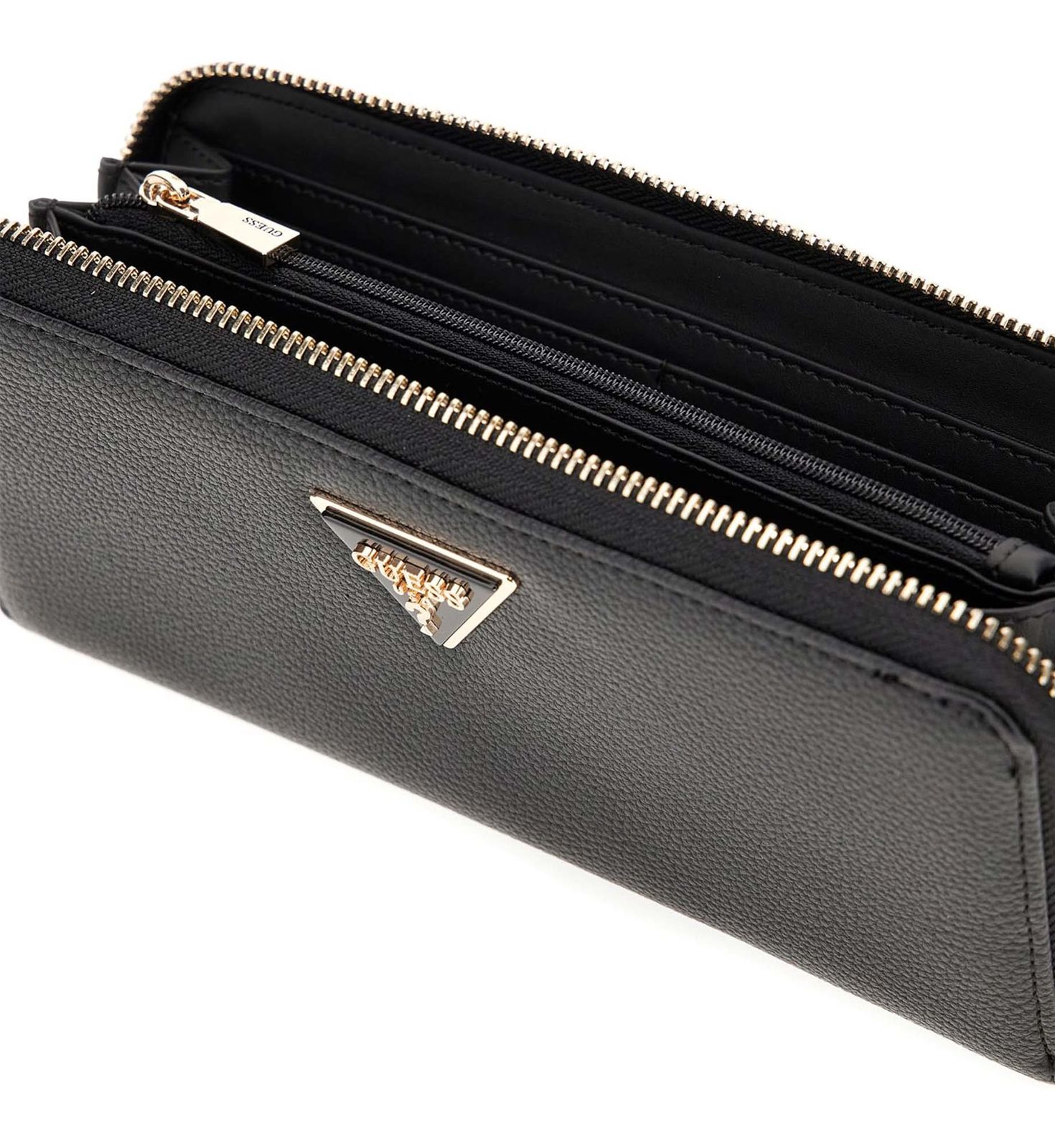 GUESS Laurel II SLG Large Zip Around Wallet L Black GUESS Laurel II SLG Large Zip Around Wallet L Black