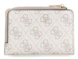 GUESS Laurel II SLG Zip Around Card Case Dark Taupe Logo GUESS Laurel II SLG Zip Around Card Case Dark Taupe Logo