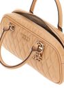 GUESS Valla Satchel Bag S Beige