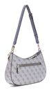 GUESS Noelle II Top Zipper Shoulder Bag Slate Logo GUESS Noelle II Top Zipper Shoulder Bag Slate Logo