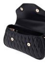 GUESS Valla Top Handle Flap Bag Black GUESS Valla Top Handle Flap Bag Black