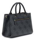 GUESS Erenia Girlfriend Satchel Coal Logo GUESS Erenia Girlfriend Satchel Coal Logo