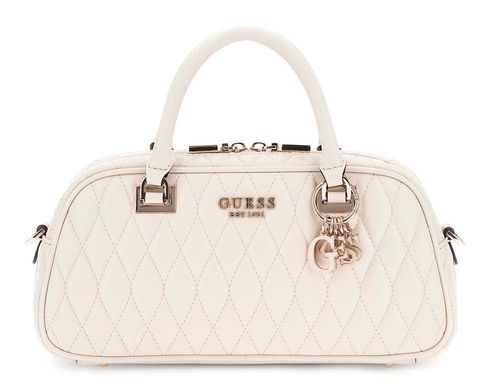 GUESS Valla Satchel Bag S Bone
