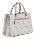 GUESS Erenia Girlfriend Satchel Dark Taupe Logo GUESS Erenia Girlfriend Satchel Dark Taupe Logo