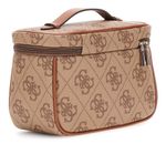 GUESS Erenia Toiletry Train Case Latte Logo GUESS Erenia Toiletry Train Case Latte Logo